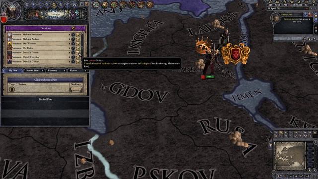 Crusader Kings 2 - Evil Overlord - Part 4 - Tribal Agitation - CK2 Modded Gameplay