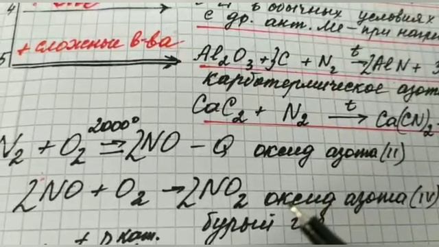 Азот и его свойства смотреть онлайн