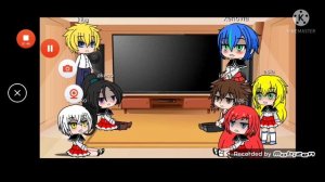 high school dxd react to naruto