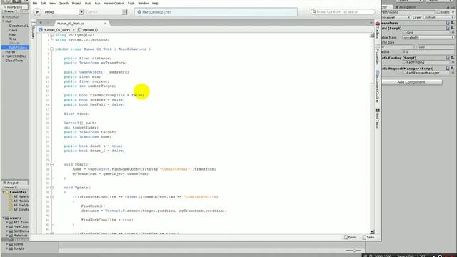 Unity 3D. Урок 31. RTS. Поиск пути. Цикл работы (Часть 3). смотреть онлайн