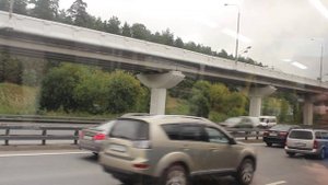 Поселок Рублево и выезд на Новорижское шоссе - по маршруту 626