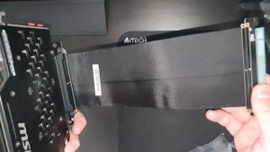 Райзер для видеокарты от Deepcool PEC 300. Распаковка и установка.