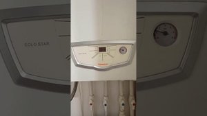 Газовый котёл. Immergas Eolo star 24, окончание работ по ТО, и промывке, запуск в работу.