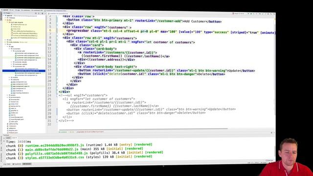Angular7+ Extended and advanced topics 2018 | S5A1P6 | 2nd deploy bootstrap app смотреть онлайн