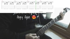 Megadeth-Angry Again(guitar cover)