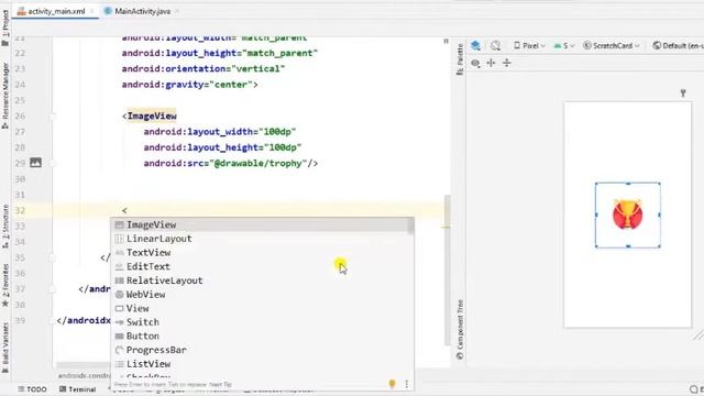 Android Scratch View | Scratch Card | Android Studio | Java смотреть онлайн