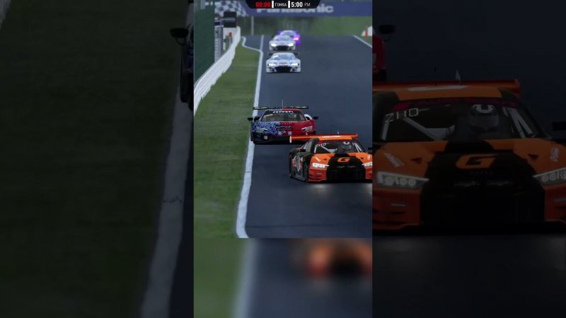 У ЛИДЕРА ОТКЛЮЧИЛСЯ РУЛЬ  #smpracing #assettocorsa