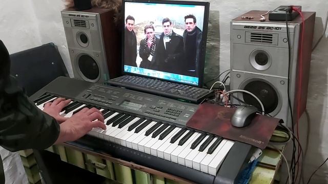 Просто шедевр!#Бригада_на_синтезаторе#кавер#Бригада#синтезатор#электроннаямузыка#пиано