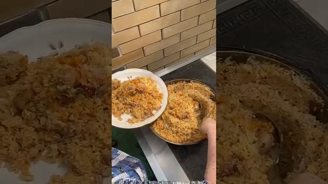 готовим в казане плов