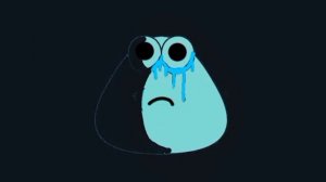 грустные лица pou (шаблон для мемов)