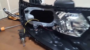 Митсубиси Аутлендр 3 улучшение света.