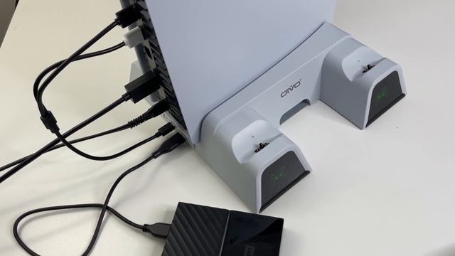 PS5 Disc & Digital Cooling and Charging Stand Setup смотреть онлайн