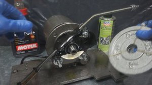 Motul 6100 Synergie+ 10W40 + Liqui Moly Molygen Motor Protect Test Tarcia 100°C 2kg