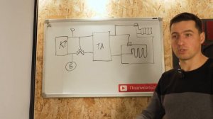 Простая схема подключения ТЕПЛОАККУМУЛЯТОРА