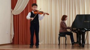 О  Ридинг Концерт для скрипки и фортепиано Си Минор 3 часть