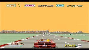 The original Out Run (1986) in Out Run 2 (2003) on Xbox
