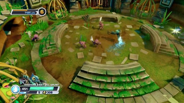 Skylanders Swap Force - Series 3 Anchors Away Gill Grunt - Water Weaver Path Guide with Wow Pow смотреть онлайн