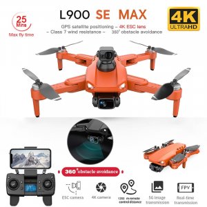 Квадрокоптер L900 PRO SE MAX с GPS и камерой 4K, 1,2 км, 25 мин..mp4