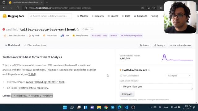 Twitter Sentiment Analysis by Python | best NLP model 2022