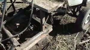 установка гидравлики на самодельный мини трактор 4х4