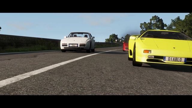 Classic Car Cruise / Meet - BeamNG.drive смотреть онлайн