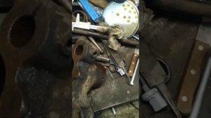 ремонт задней балки пикассо часть 1