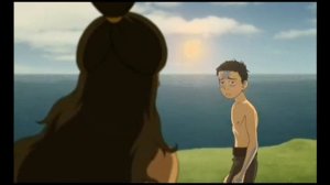 Аанг и Катара поцелуй 😘. Аватар легенда об аанге сезон 3