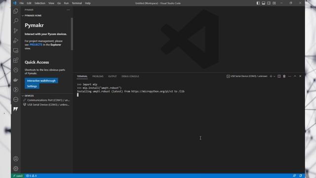 The new package manager (mip) for micropython with #raspberrypipico