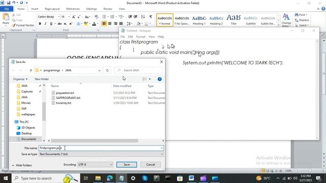 JAVA TUTORIAL-1 || HELLO WORLD PROGRAM IN JAVA USING NOTEPAD || смотреть онлайн