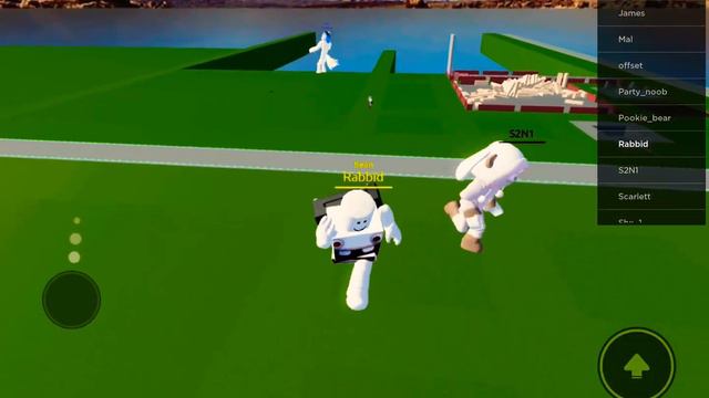 Ino chases rabbid around the map of ragdoll testing смотреть онлайн