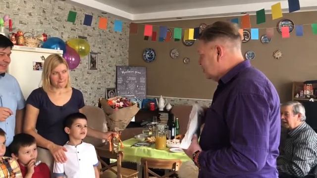 Поздравление крестника