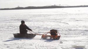 Самый компактный мотобуксировщик - POMOR X1