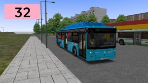 OMSI 2: Автобус №32 Метро Рассказовка - МЦД Мещерская