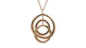 The Sak - Ribbed Orbit Pendant Necklace 28"  SKU:8796814