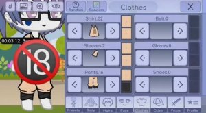 Не знаете как сделать телесный цвет одежды в Гача лайф?!??Ответ тут?