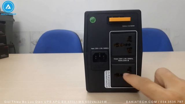 #1 Bộ Lưu Điện UPS APC BX650LI-MS 650VA/325W - Hướng dẫn sử dụng chi tiết [DAKIA] смотреть онлайн