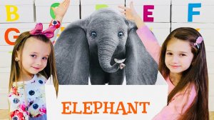 ABC Learn English Alphabet - Polina and Dasha