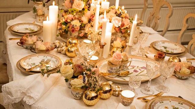 Красивый стол/Как украсить стол смотреть онлайн