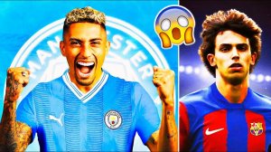 MANCHESTER CITY WILL URGENTLY BUY RAPHINHA AS MAHREZ'S REPLACEMENT?! Felix to Barcelona on loan!