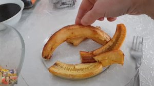 Вкусные жареные бананы ? пожарил бананы муж