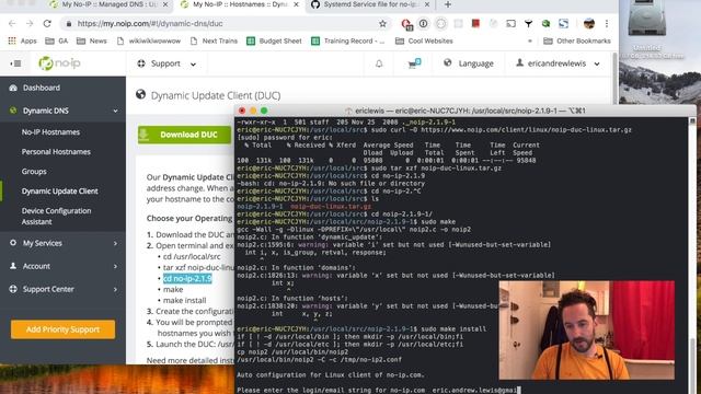 Setup Dynamic DNS on a Wildcard Domain with Ubuntu 16.04 смотреть онлайн