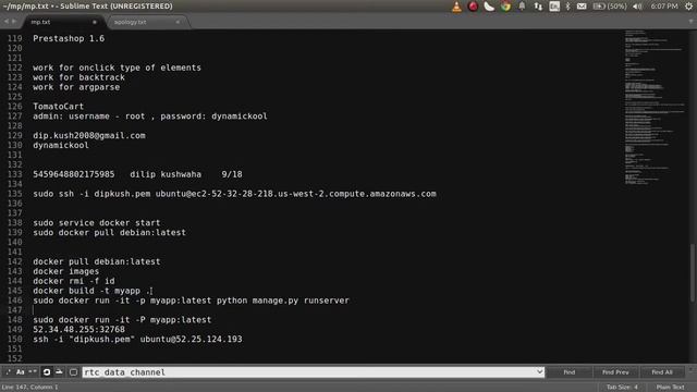 Demo for Deploying Web Application over EC2 using Docker смотреть онлайн