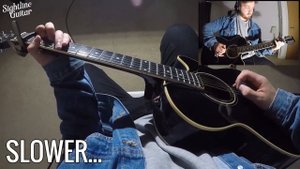 Marilyn Manson - God's Gonna Cut You Down Guitar Riff Lesson (Johnny Cash Cover)