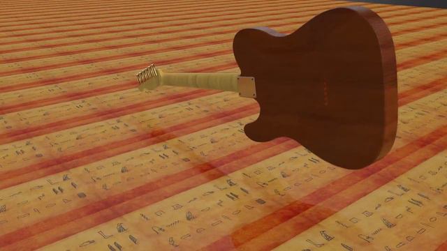 Egypte style tele model guitar смотреть онлайн