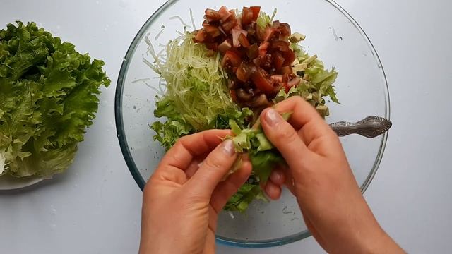 САЛАТ ИЗ ДАЙКОНА И ЗЕЛЁНОЙ РЕДЬКИ!?