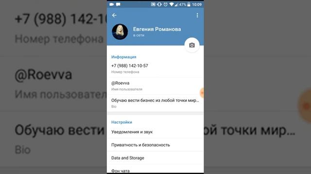 Как сделать описание профиля в телеграмм смотреть онлайн