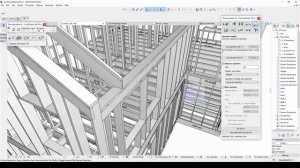 How to use the ArchiFrame plank tools (editing roof rafters)