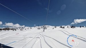 4-CLD Pralongià II | Corvara | Alta Badia | GoPro Timelapse 2K with GPS Data