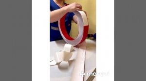 Изготовление объемных букв. Оклейка пленкой. #вывески #своимируками #наружнаяреклама #лайфхак