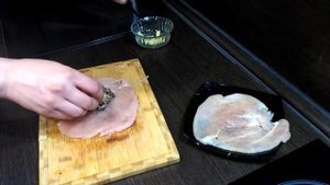 Мясные мешочки с грибами